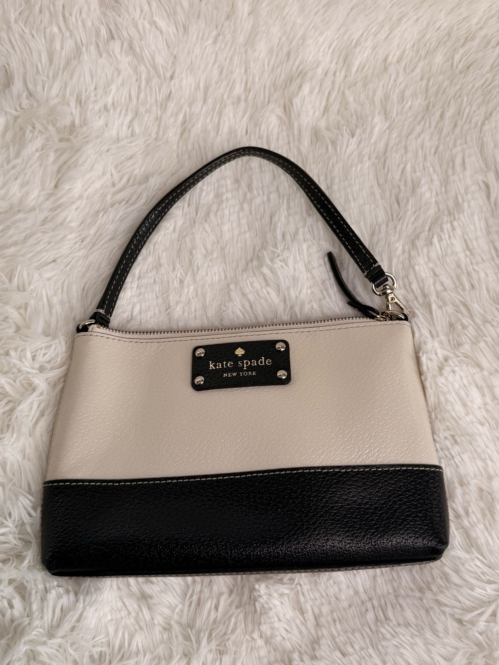 Kate Spade Two-Tone Black and Cream Bag(NWOT)